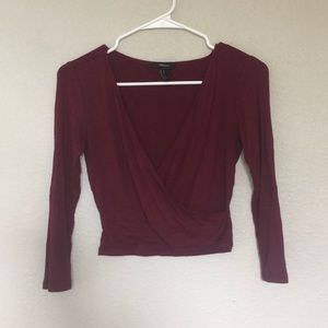 Forever 21 crop top sweater